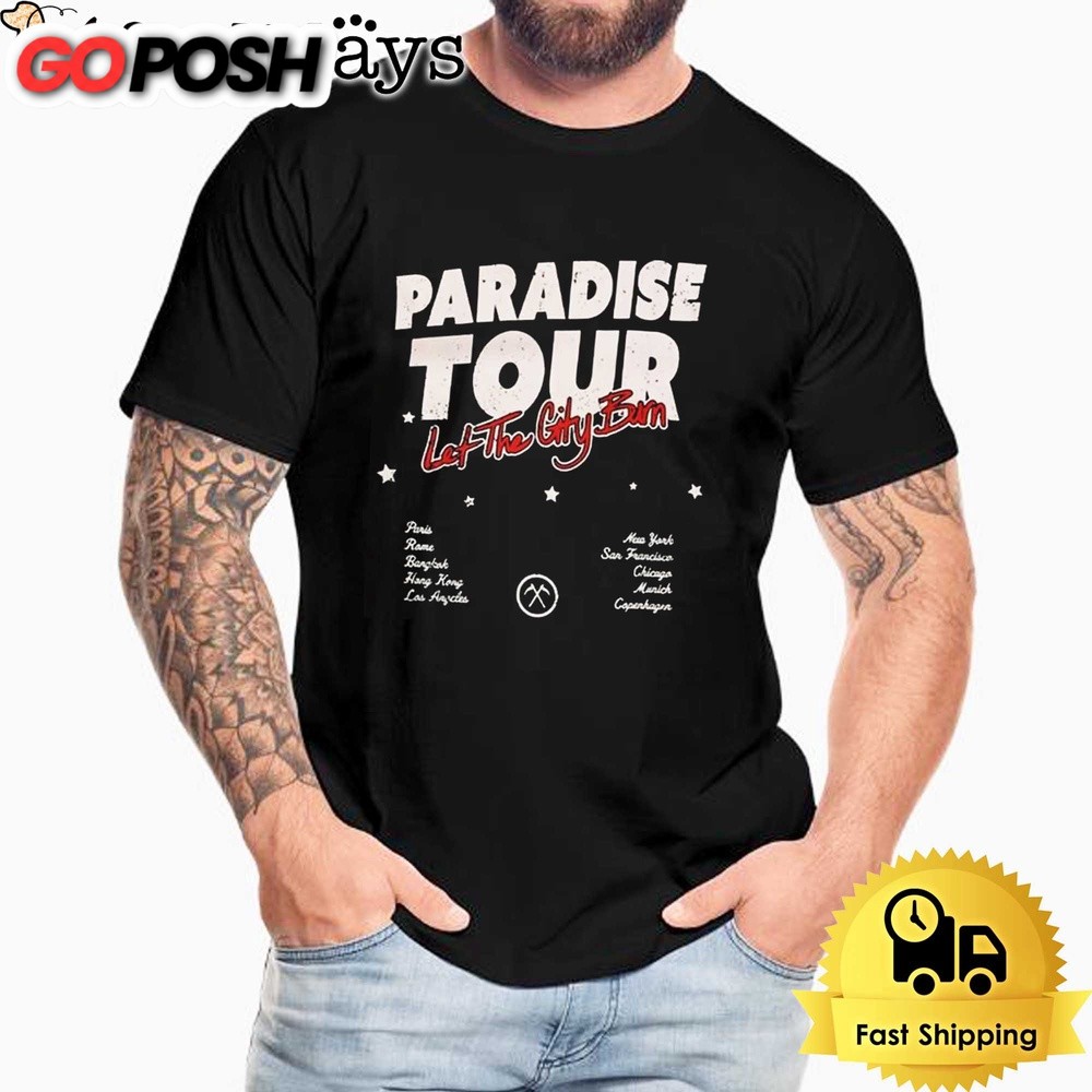 Jordan Craig Paradise Tour 2024 Unisex T-Shirt