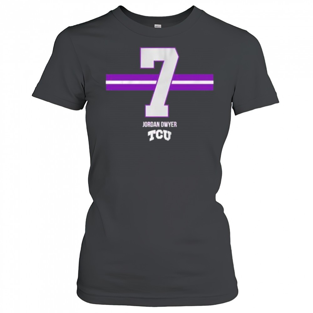 jordan-dwyer-7-stripe-tcu-football-shirt-s5l45rst Jordan Dwyer 7 Stripe TCU Football shirt