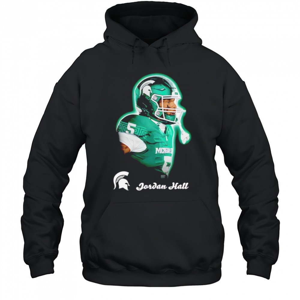 Jordan Hall Michigan State portrait shirt