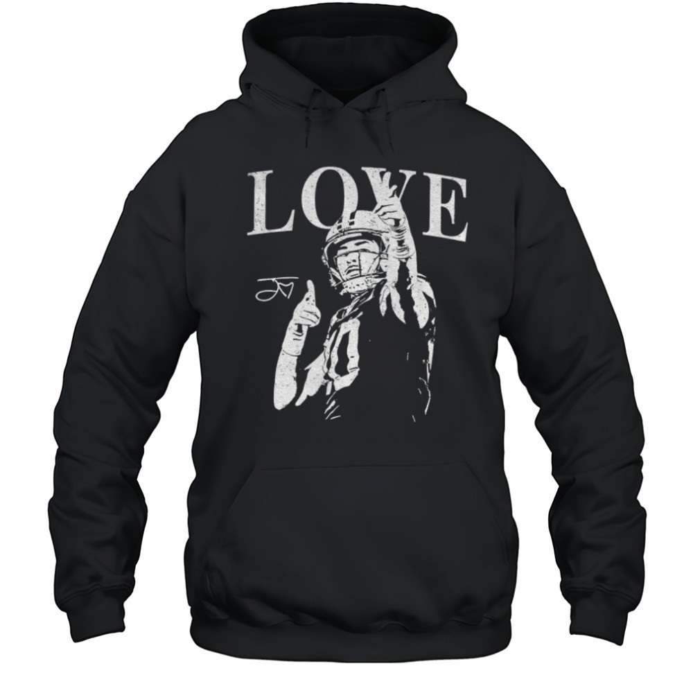 Jordan Love Green Bay Packers NFL Football signature vintage shirt