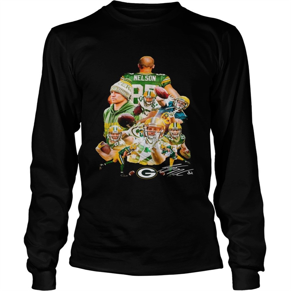 jordy-nelson-green-bay-packers-signature-tshirt-0ty3ggr1 Jordy Nelson Green Bay Packers signature tshirt
