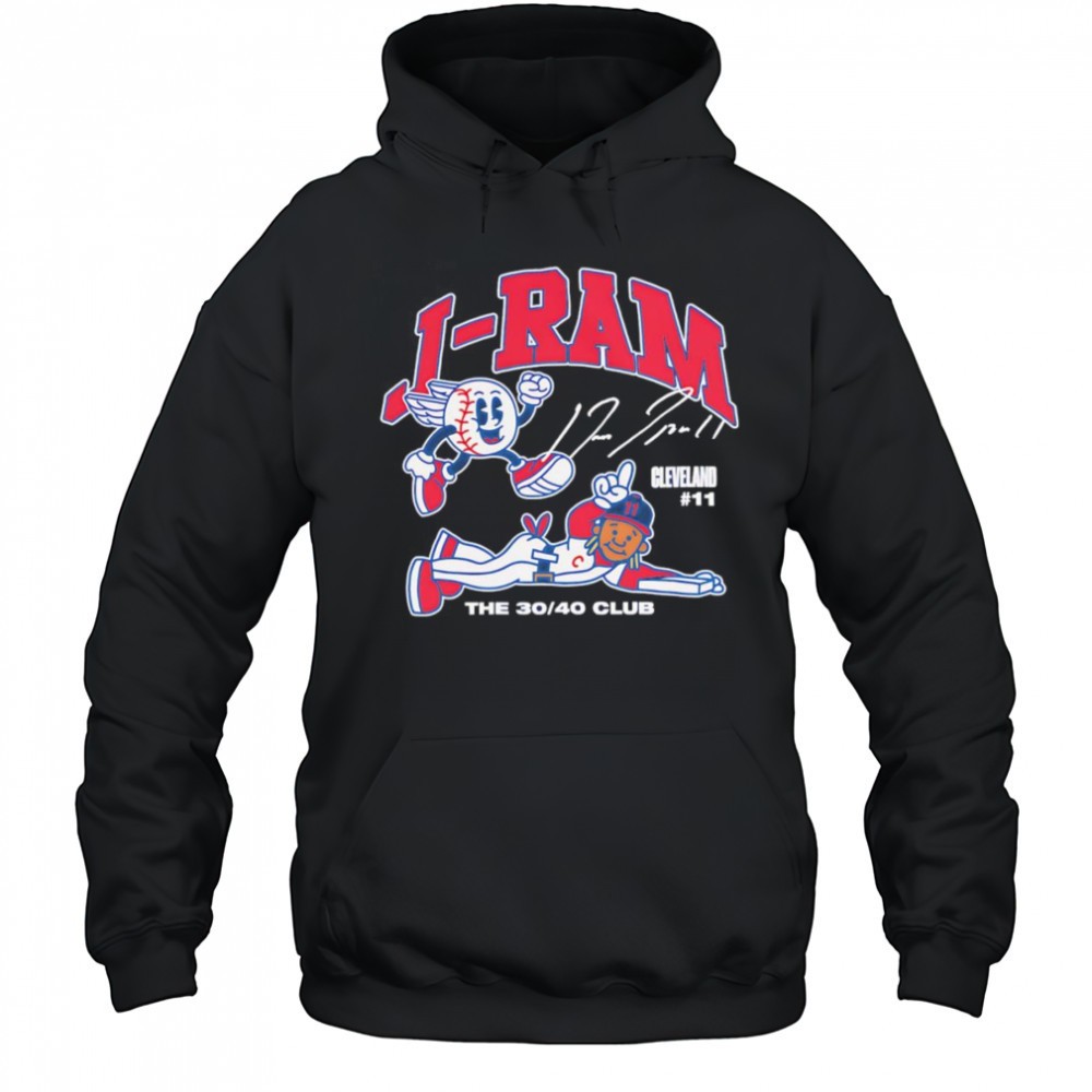 José Ramírez the 30 40 club summer cartoon shirt