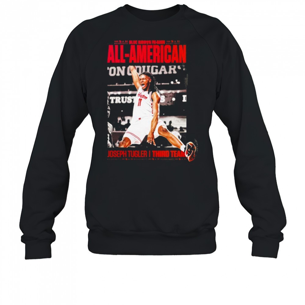 joseph-tugler-from-houston-cougars-selected-for-preseason-all-american-third-tea-1mbg52bf Joseph Tugler From Houston Cougars Selected For Preseason All American Third Team T-Shirt