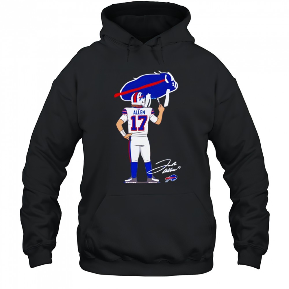 Josh Allen Buffalo Bills Football Signature Shirt