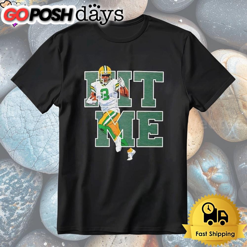 Josh Jacobs Green Bay Packers Hit Me T-Shirt