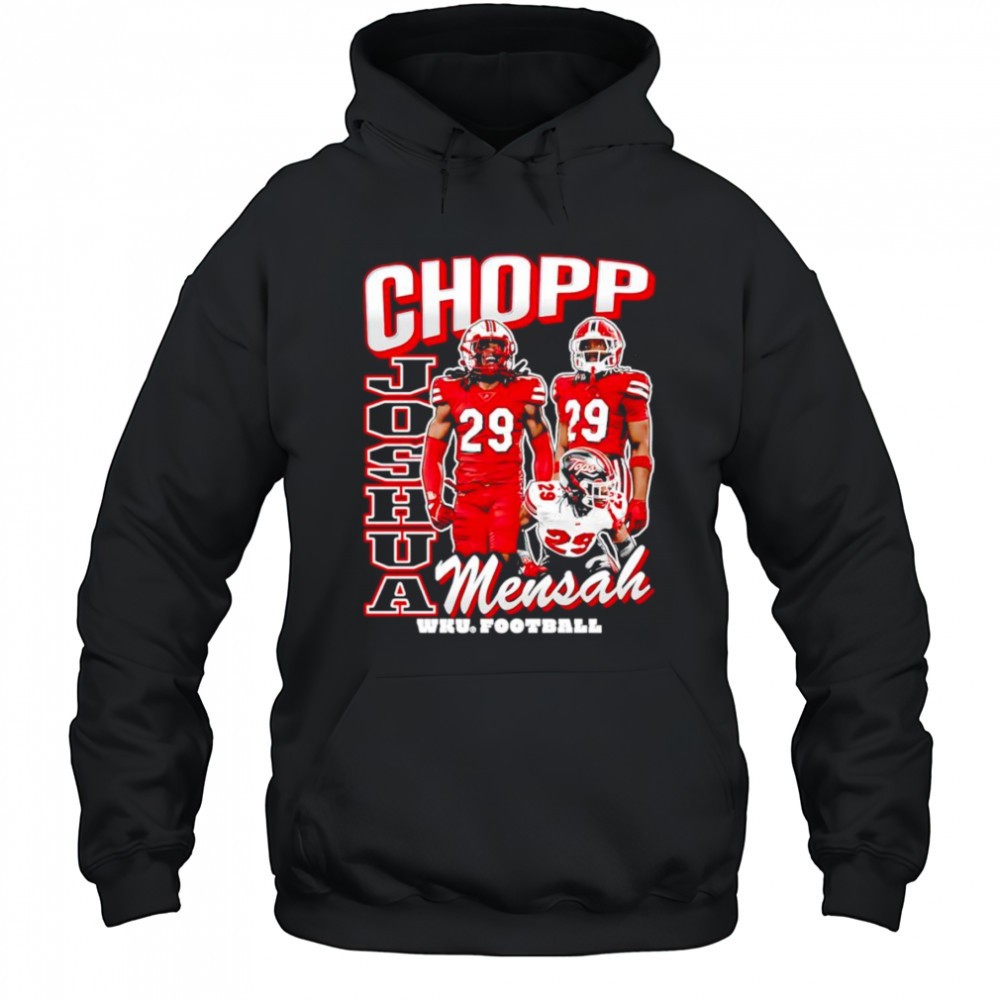 Joshua Mensah Chopp WKU football shirt