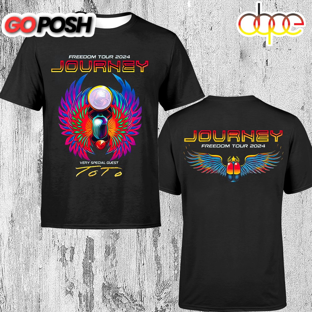 Journey Music Tour 2025 Unisex T-Shirt