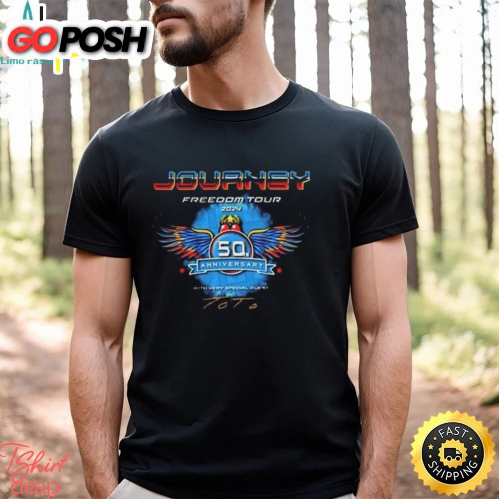 Journey With Toto 2025 Concert Shirt
