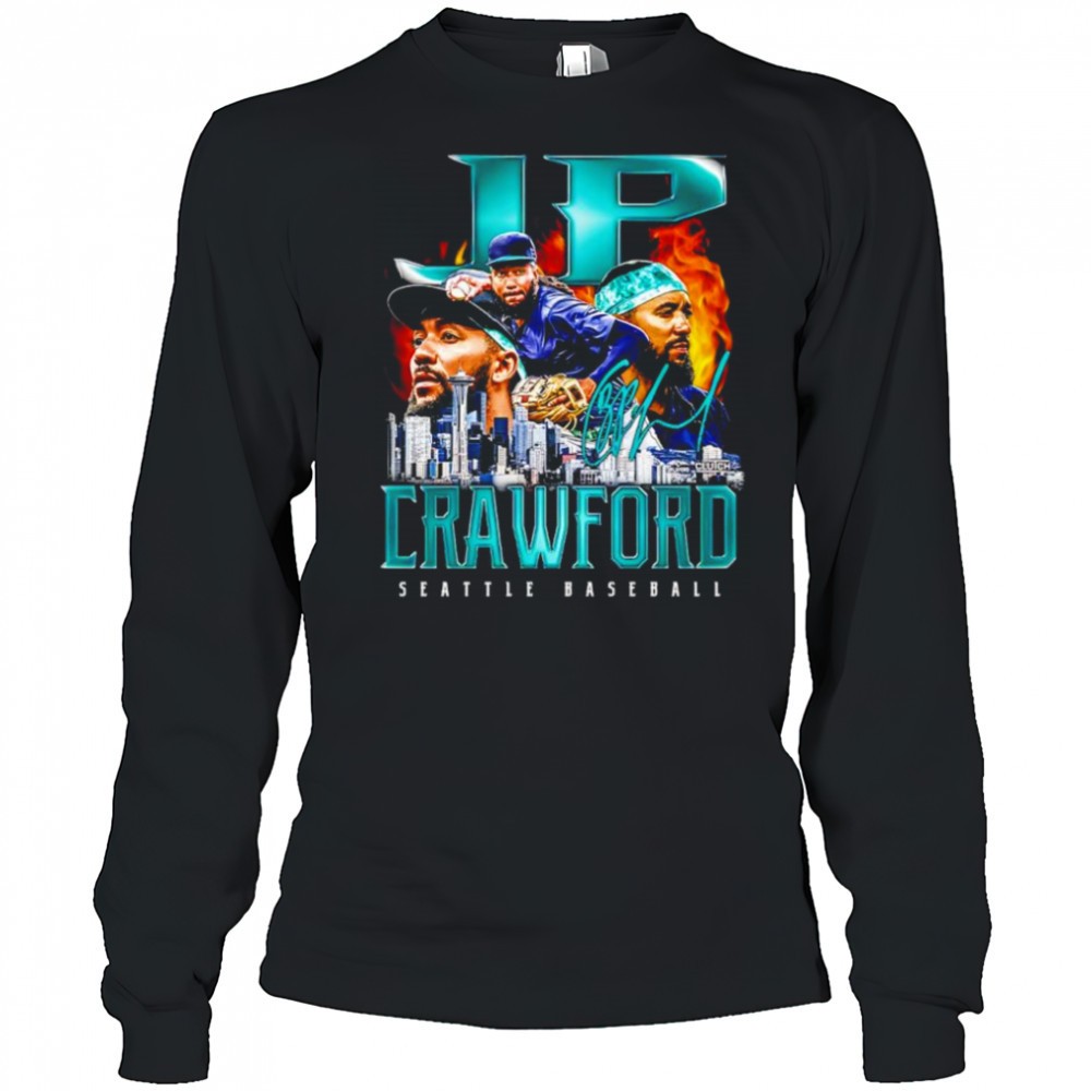 jp-crawford-seattle-mariners-baseball-retro-flair-signature-shirt-695gfi5q JP Crawford Seattle Mariners baseball retro flair signature shirt