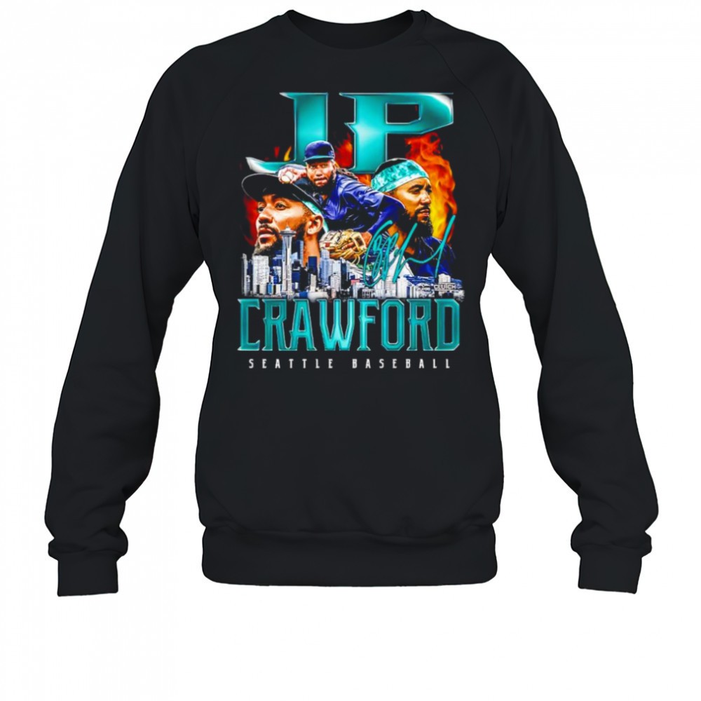 jp-crawford-seattle-mariners-baseball-retro-flair-signature-shirt-695gfi5q JP Crawford Seattle Mariners baseball retro flair signature shirt
