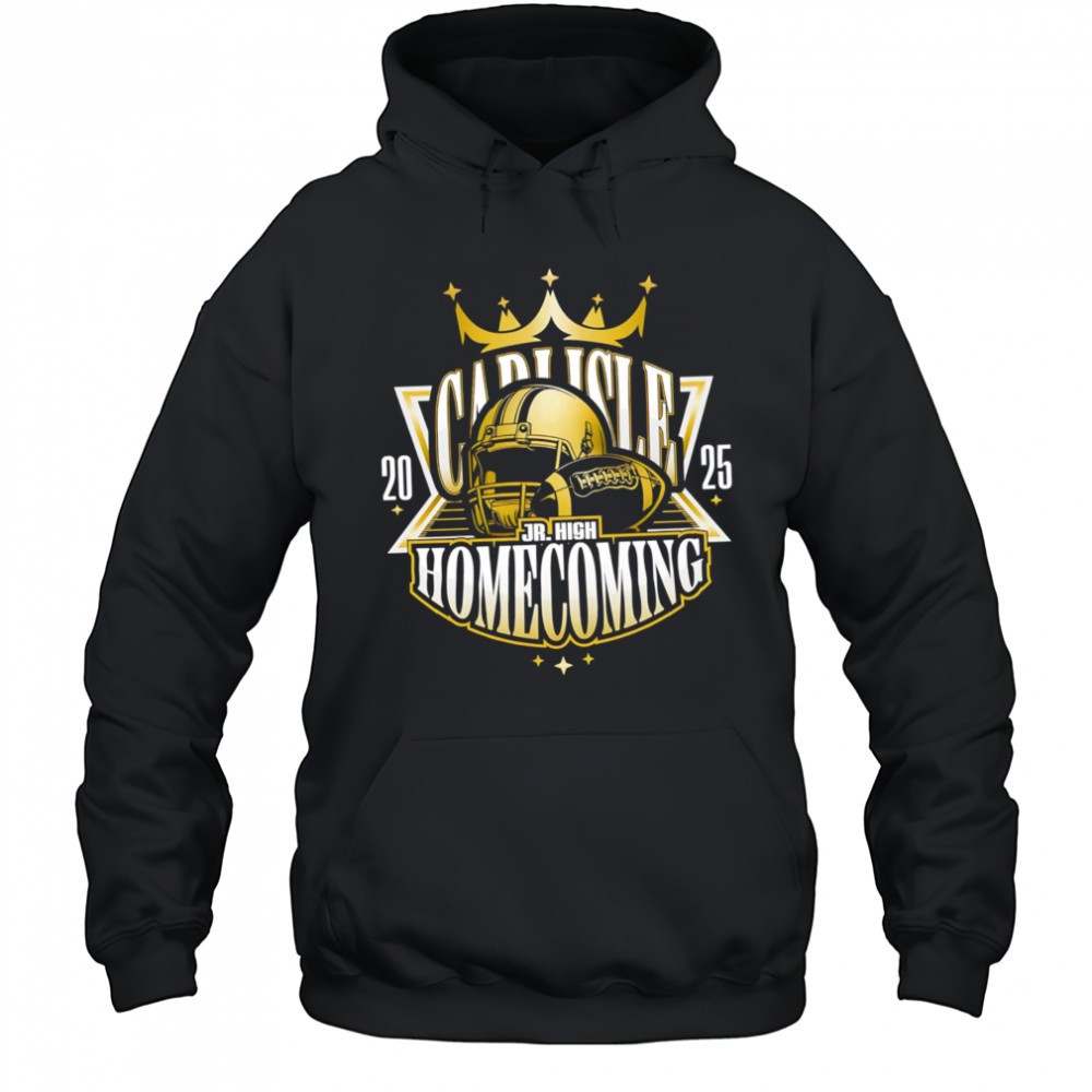 Jr. High Homecoming 2025 football shirt