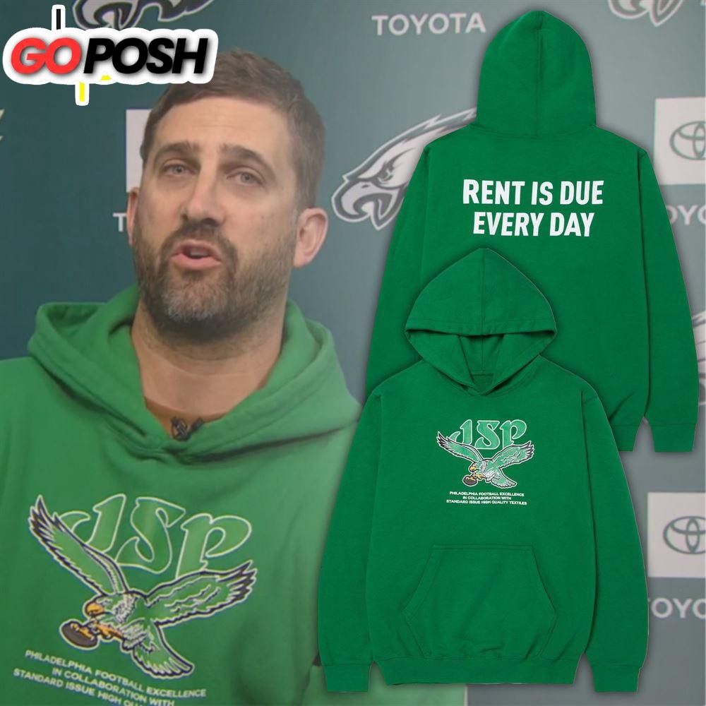 Jsp Standard Issue X Philadelphia Eagles Kelly Green Hoodie