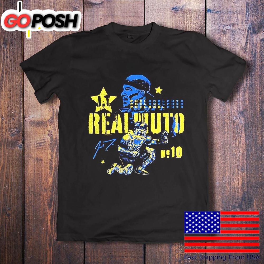 Jt Realmuto Real Deal Grunge Mlpba T-Shirt