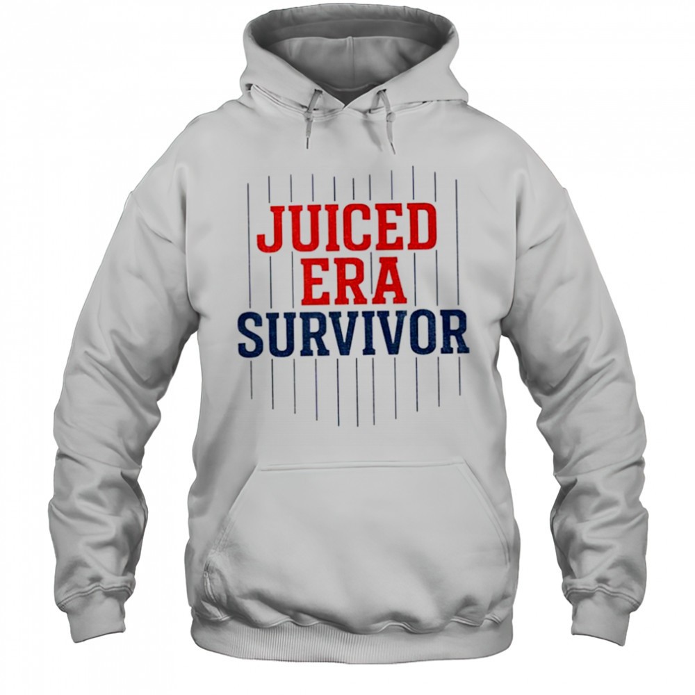 Juiced Era survivor baseball fan funny shirt