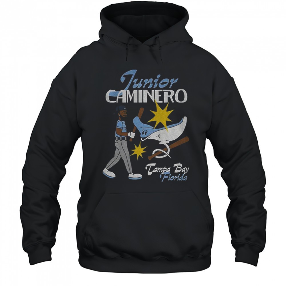 Junior Caminero Tampa Bay Rays Baseball MLB Tampa Bay Florida summer cartoon shirt
