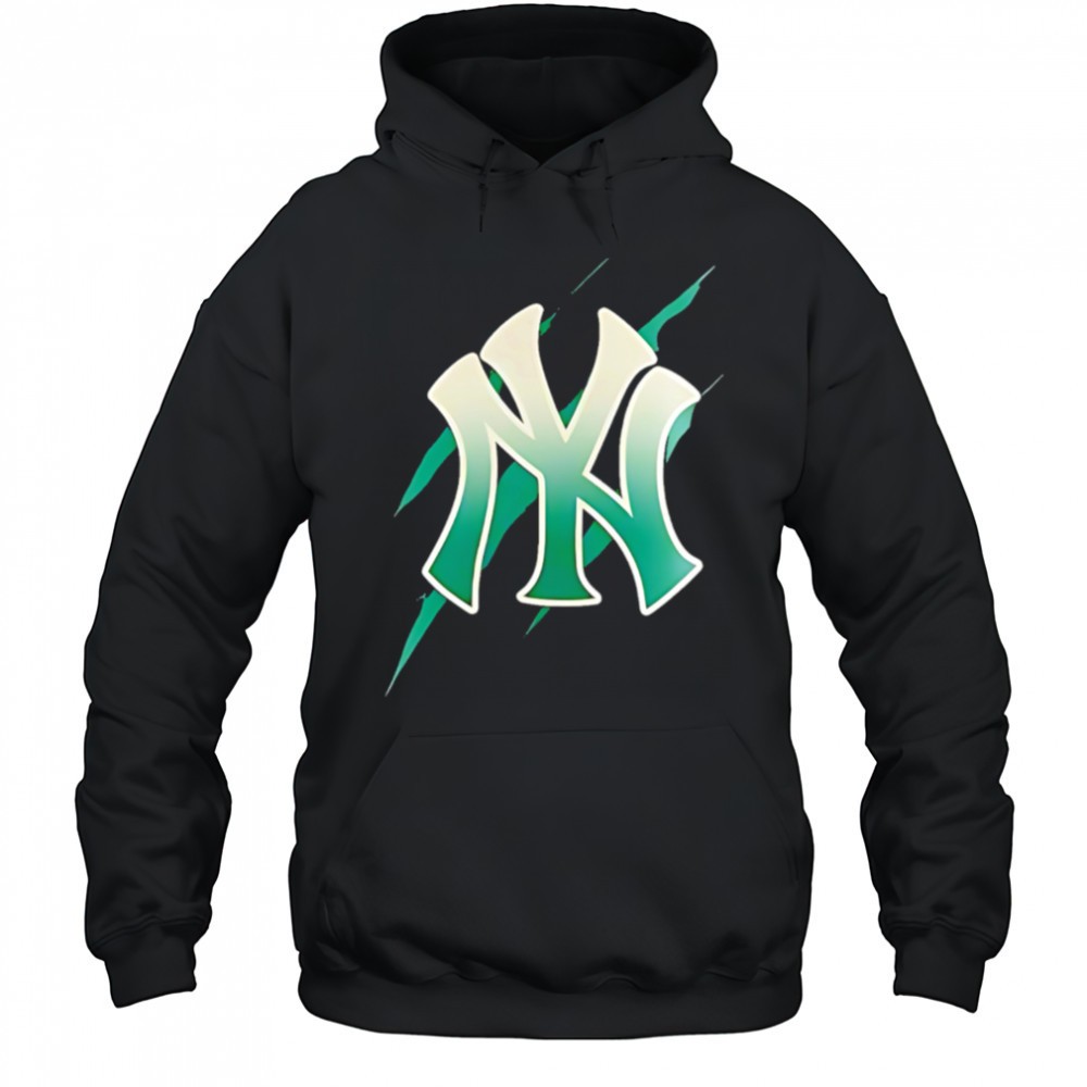 Jurassic World Rebirth New York Yankees logo shirt