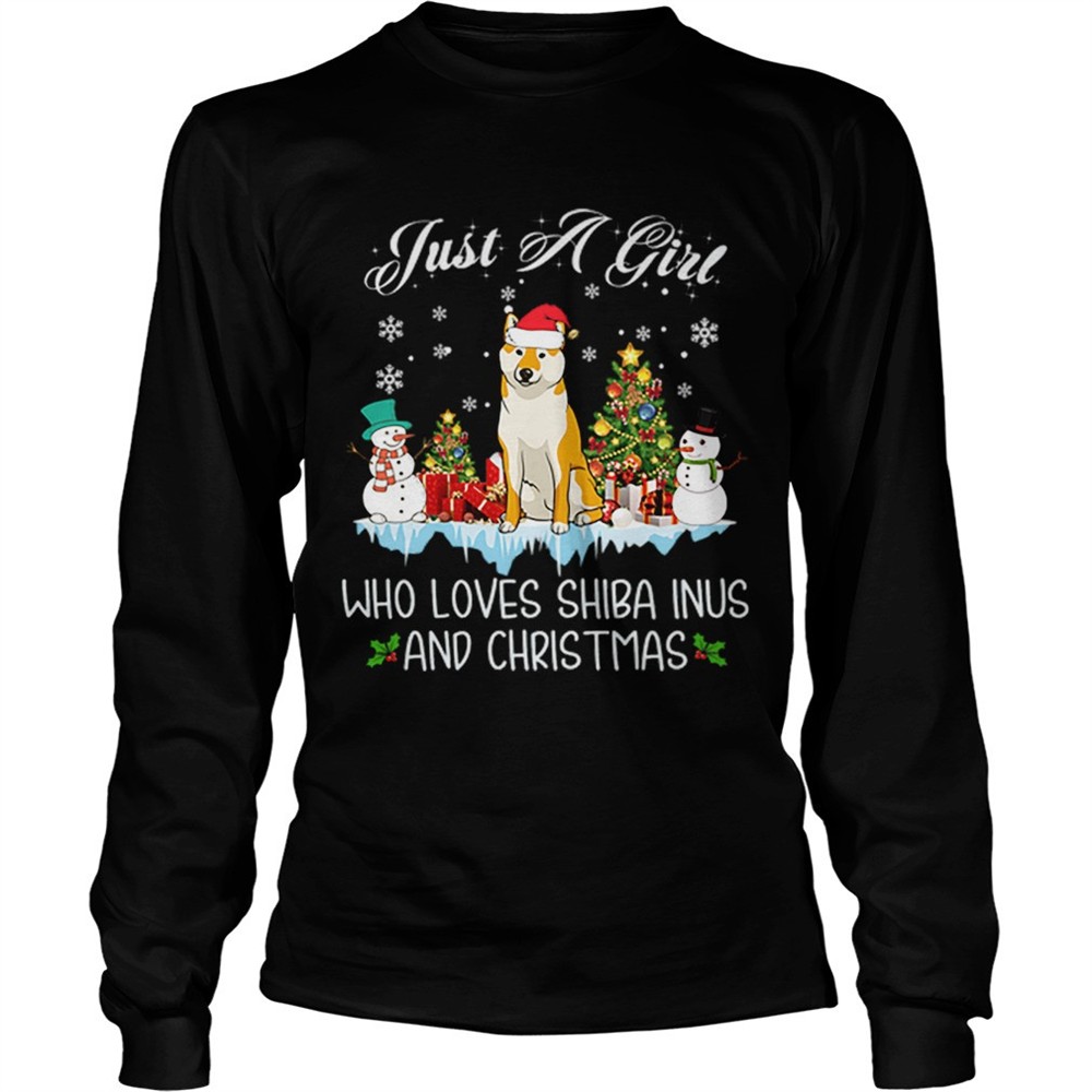 just-a-girl-loves-shiba-inu-and-christmas-shirt-letpnqaj Just A Girl Loves Shiba Inu And Christmas shirt