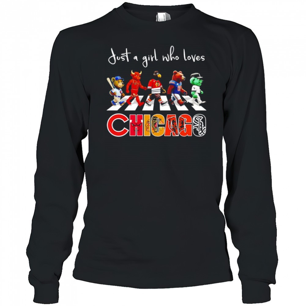 just-a-girl-who-loves-chicago-sports-mascot-shirt-gxysww9m Just a girl who loves Chicago sports mascot shirt