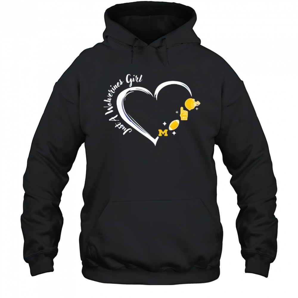 Just A Michigan Wolverines Girl shirt