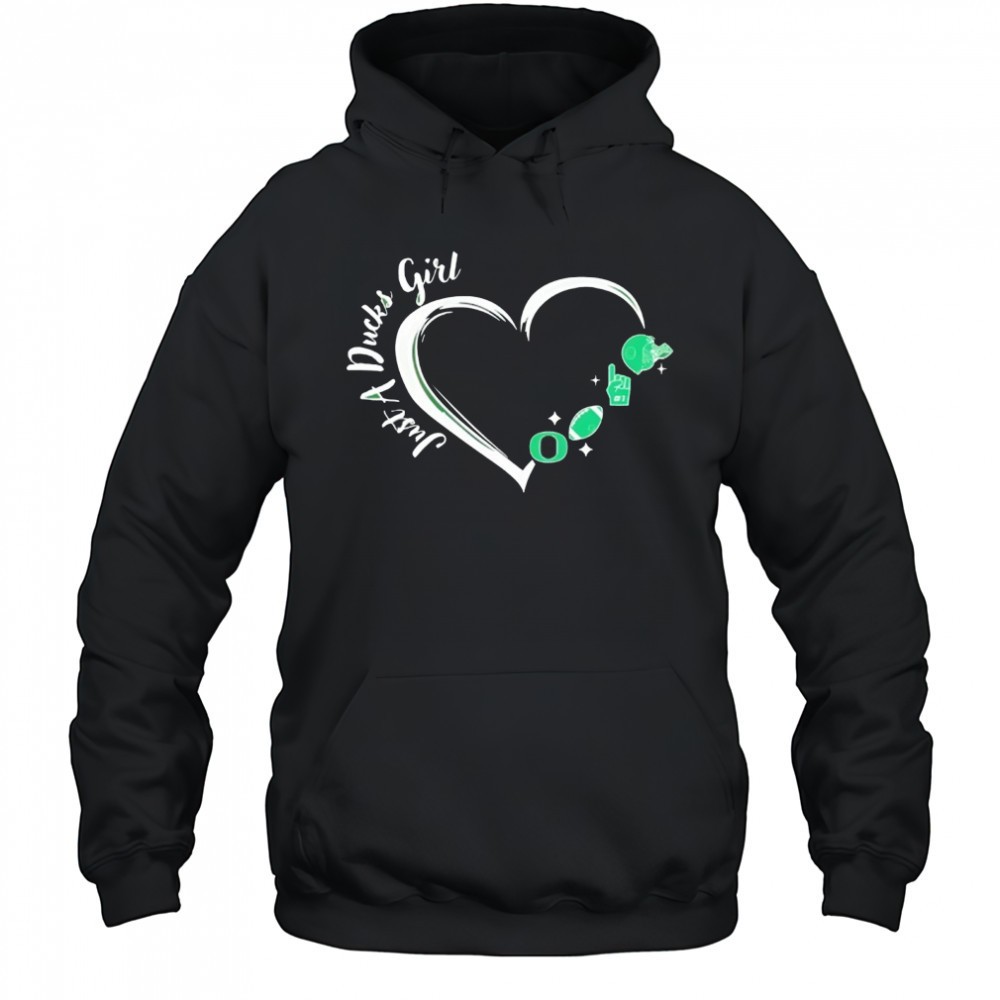 Just A Oregon Ducks Girl shirt