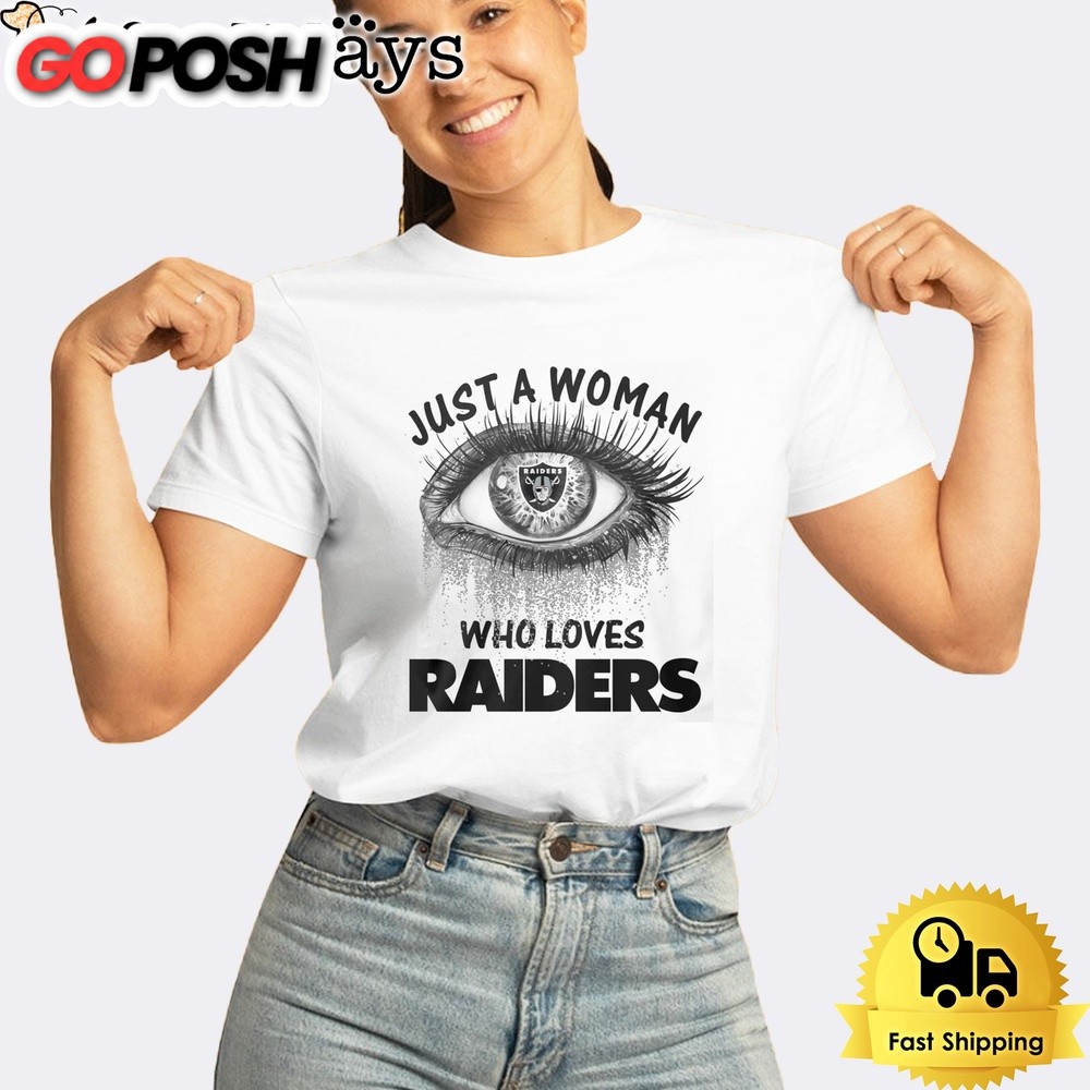 Just Woman Las Vegas Raiders Unisex T-Shirt