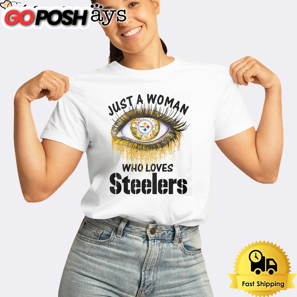 Just Woman Pittsburgh Steelers Unisex T-Shirt