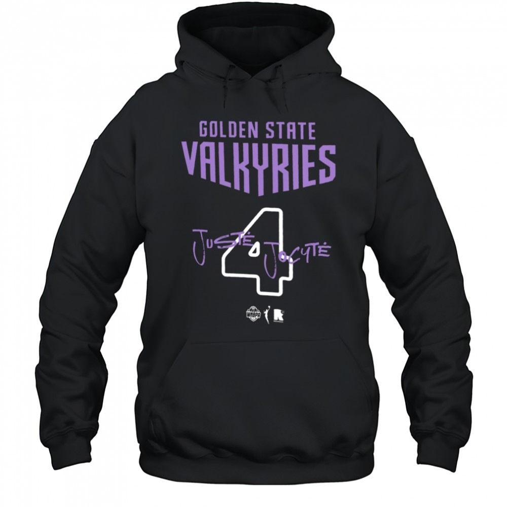 Justė Jocytė Golden State Valkyries round21 Unisex Name & Number T Shirt