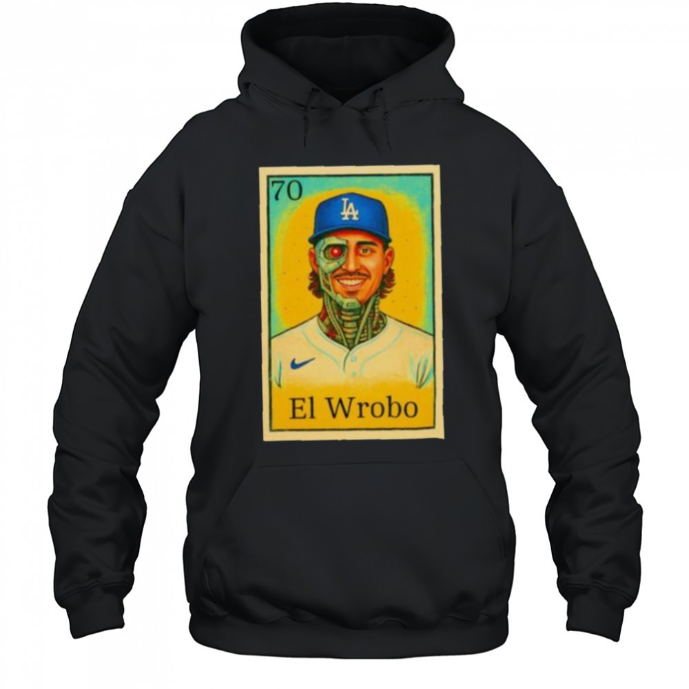 Justin El Wrobo Wrobleski Los Angeles Dodgers shirt