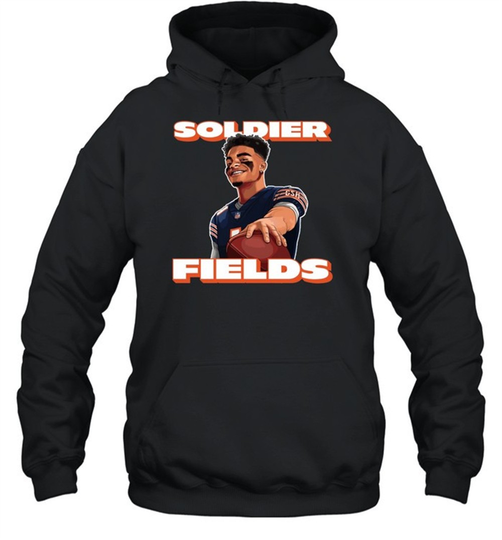 Justin Fields Chicago Bears Hoodie Sweatshirt