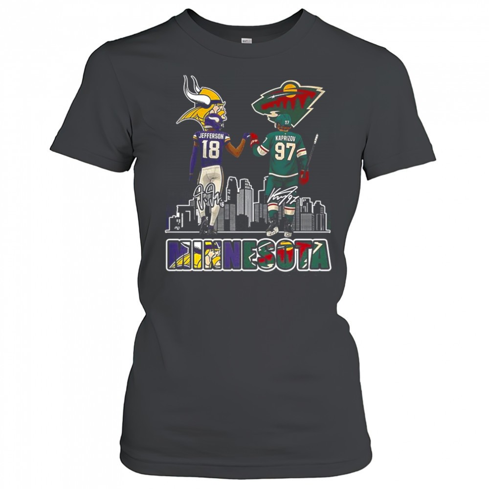 justin-jefferson-minnesota-vikings-touch-hand-kirill-kaprizov-minnesota-wild-shi-etglq9oe Justin Jefferson Minnesota Vikings touch hand Kirill Kaprizov Minnesota Wild shirt