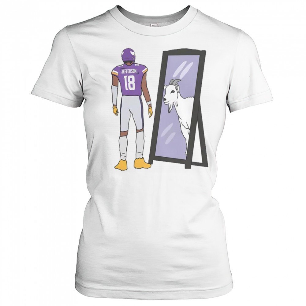 justin-jefferson-mirror-goat-t-shirt-kvu5af8q Justin Jefferson Mirror Goat T-Shirt