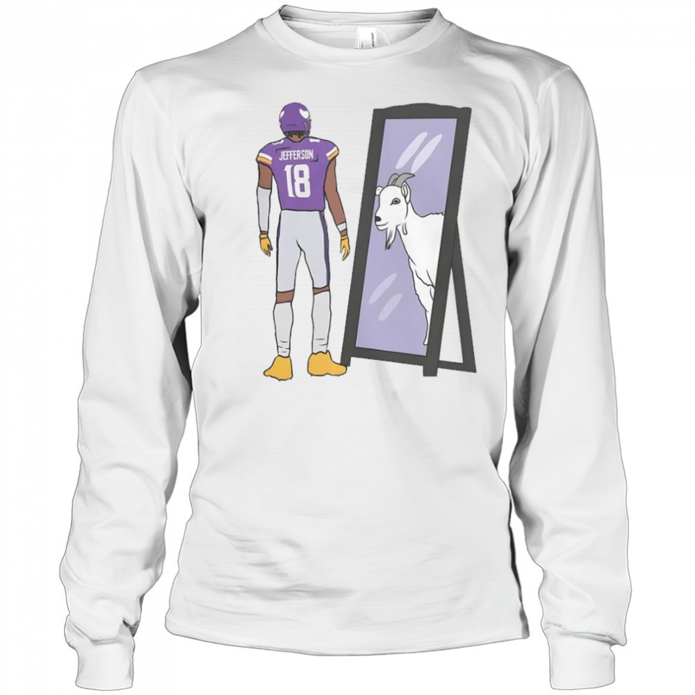 justin-jefferson-mirror-goat-t-shirt-kvu5af8q Justin Jefferson Mirror Goat T-Shirt