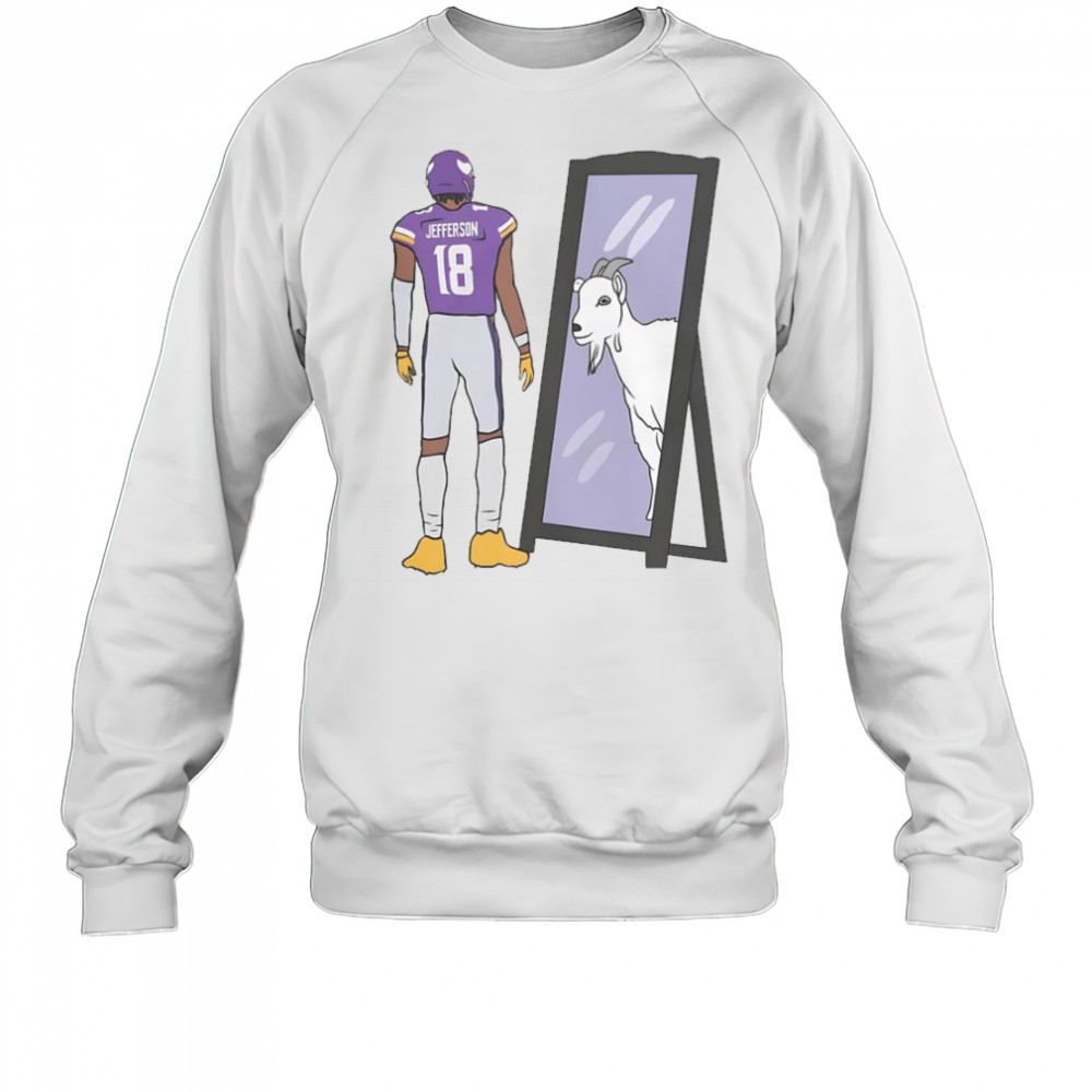 justin-jefferson-mirror-goat-t-shirt-kvu5af8q Justin Jefferson Mirror Goat T-Shirt
