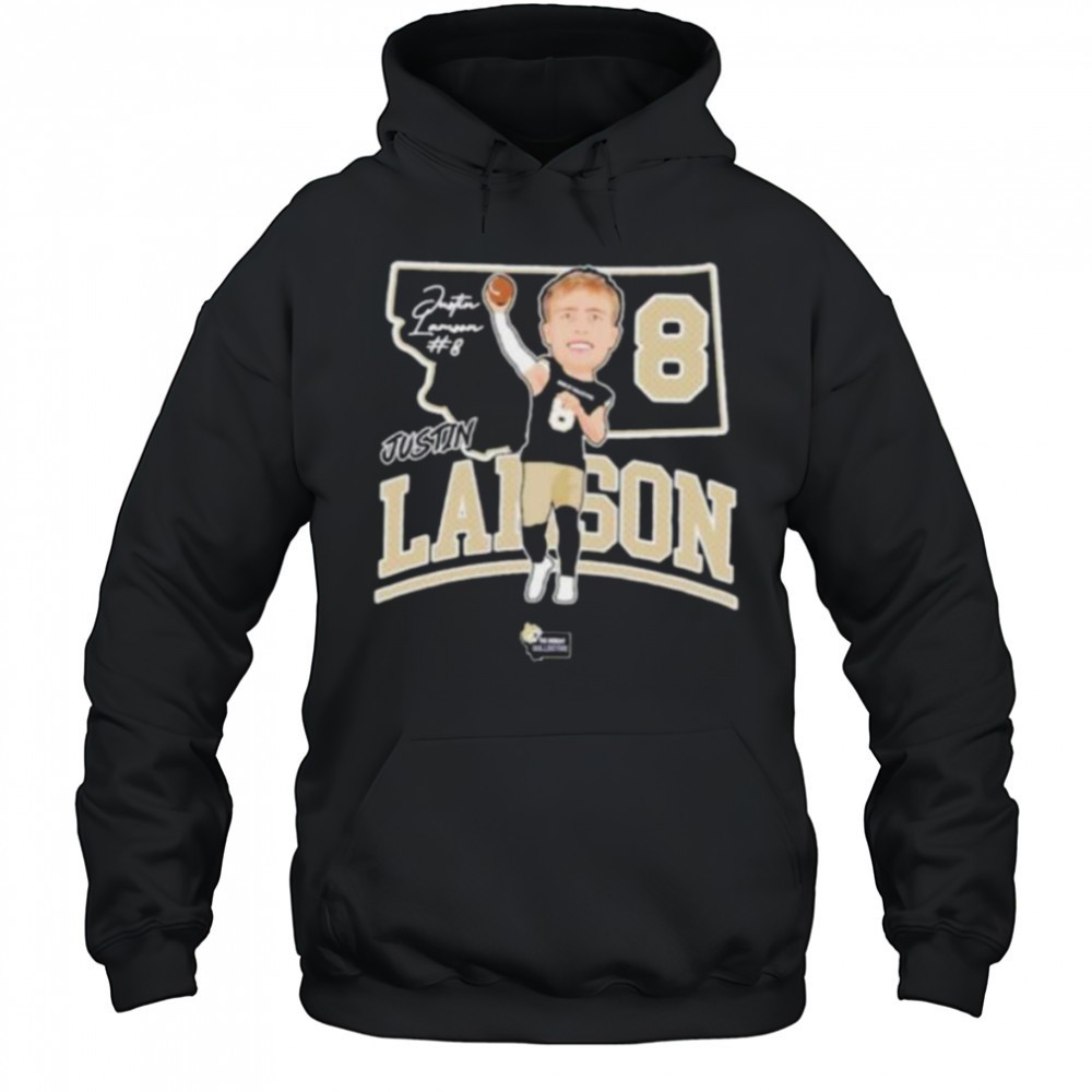 Justin Lamson #8 Montana State Bobcats football player shirt