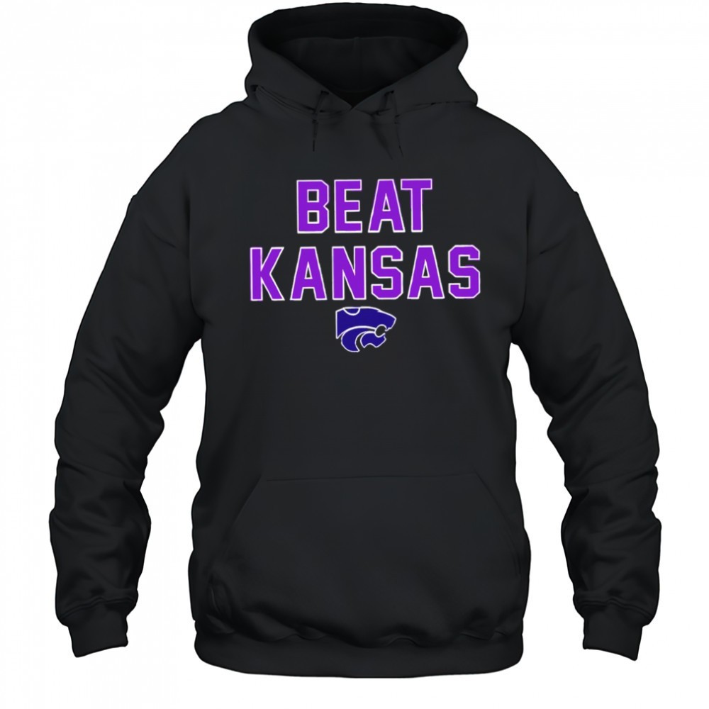 K-State Beat Kansas logo T-shirts