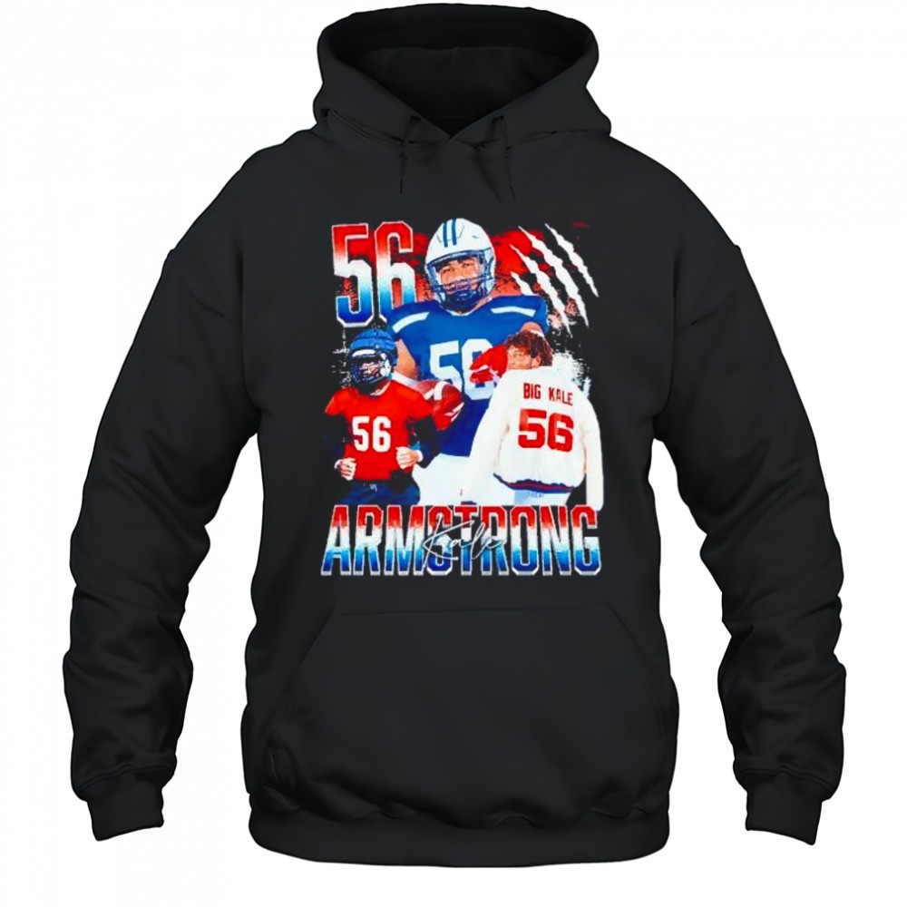 Kale Armstrong big Kale number 36 player collage graphic shirt