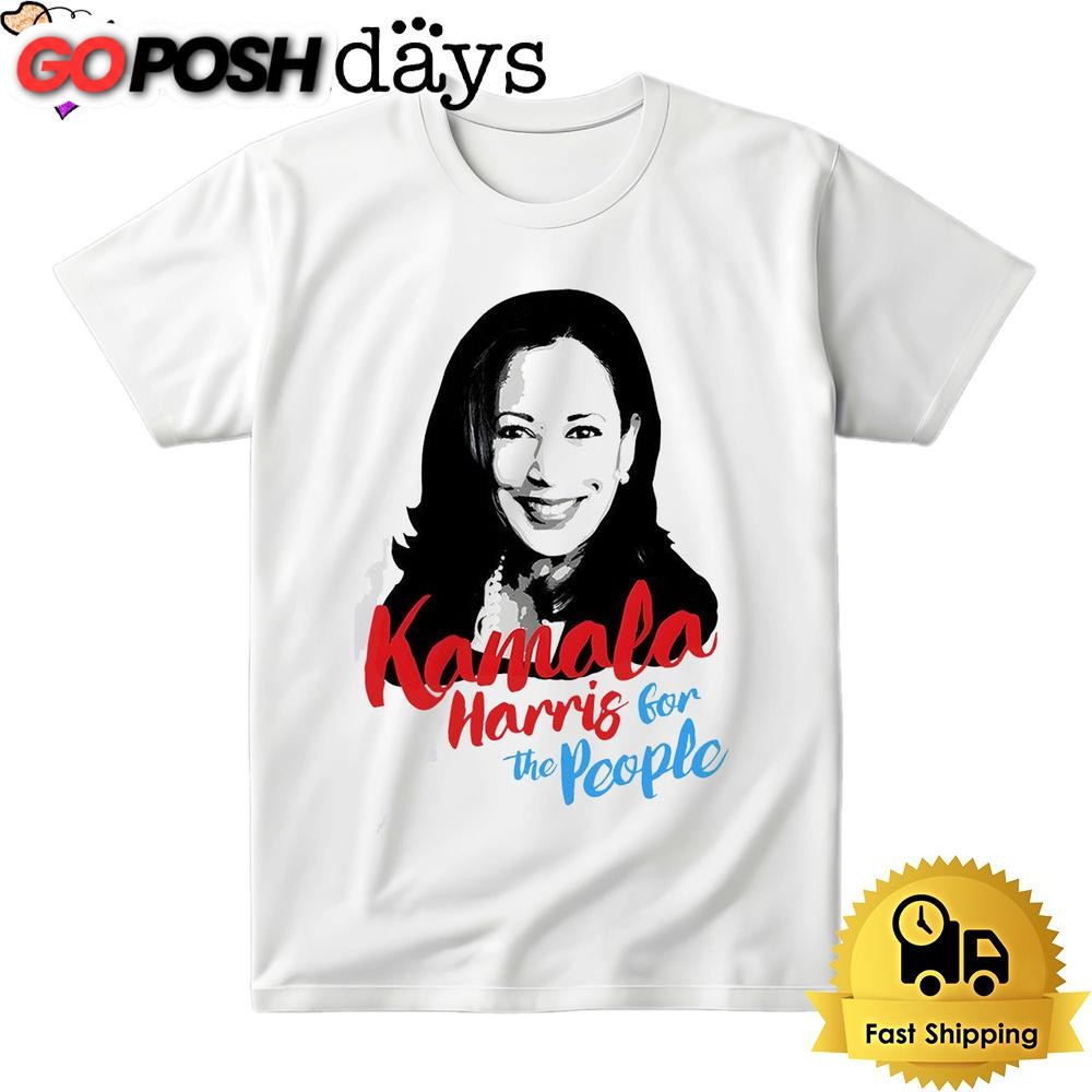 Kamala Harris For The People Bright T Shirt