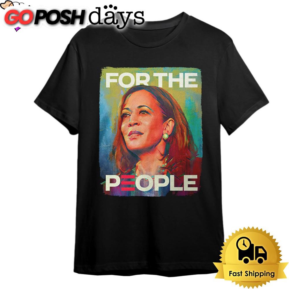 Kamala Harris For The People Dark T Shirt