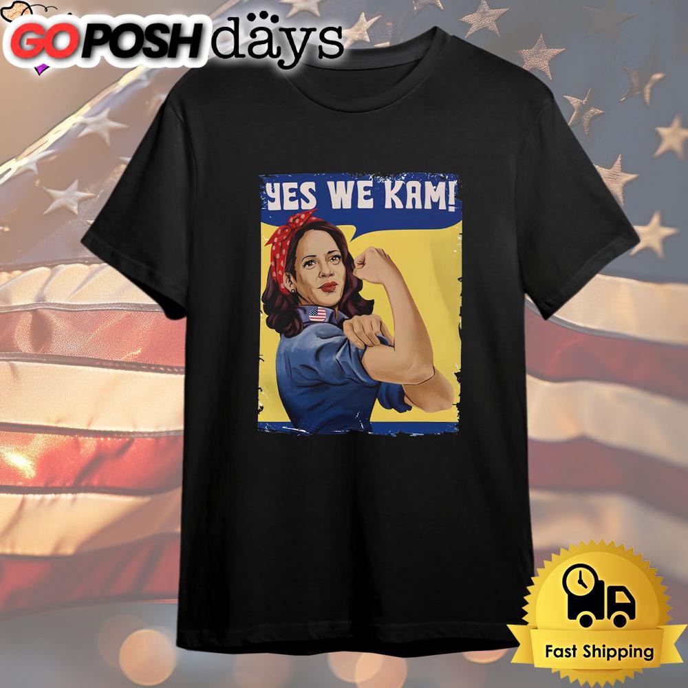 Kamala Harris Yes We Kam T Shirt