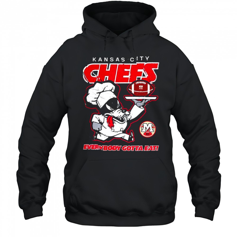 Kansas City Chefs football everybody gotta eat mascot chefs shirt