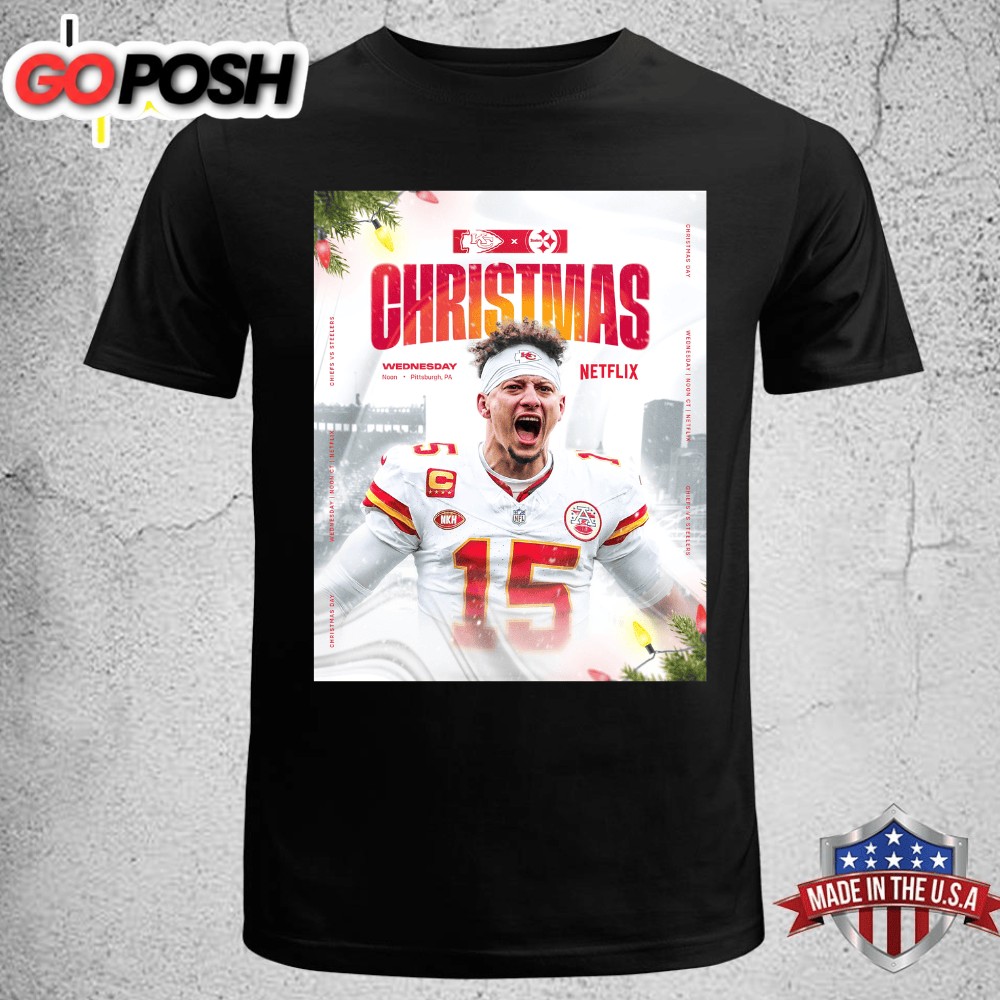 Kansas City Chiefs 2025 Colts Schedule Release Christmas T-shirt