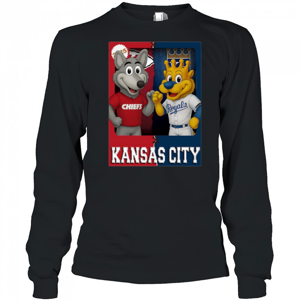 kansas-city-chiefs-and-kansas-city-royals-mascot-play-card-shirt-2hs44j9x Kansas City Chiefs and Kansas City Royals mascot play card shirt