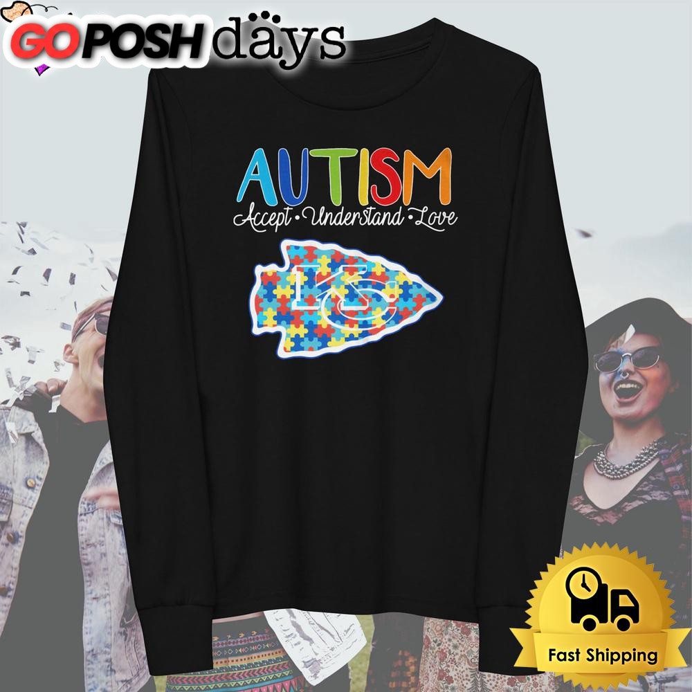 kansas-city-chiefs-autism-accept-understand-love-t-shirt-kvudvr5b Kansas City Chiefs Autism Accept Understand Love T Shirt