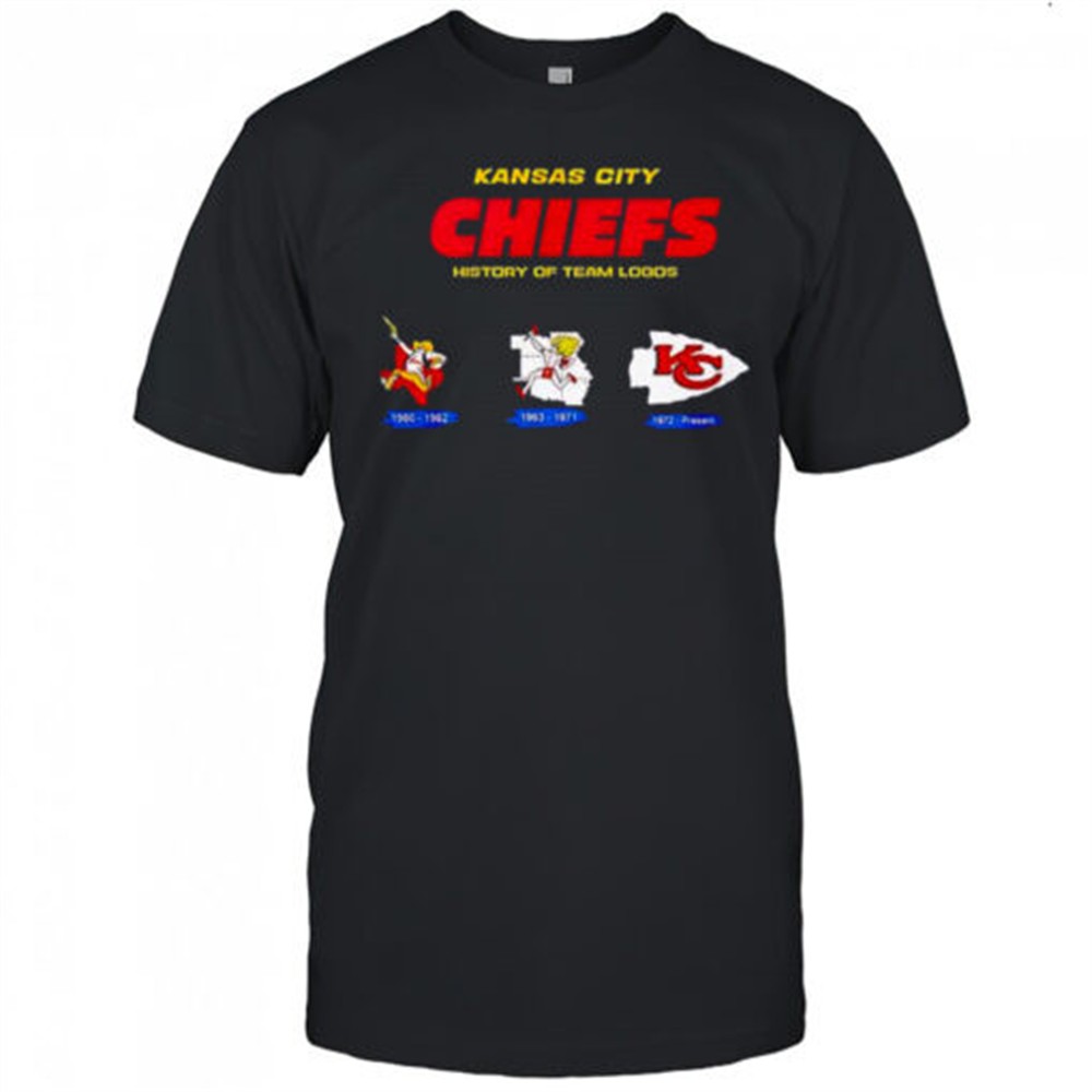 kansas-city-chiefs-history-of-team-logos-t-shirt-hf5o3l7z Kansas City Chiefs History Of Team Logos T-Shirt
