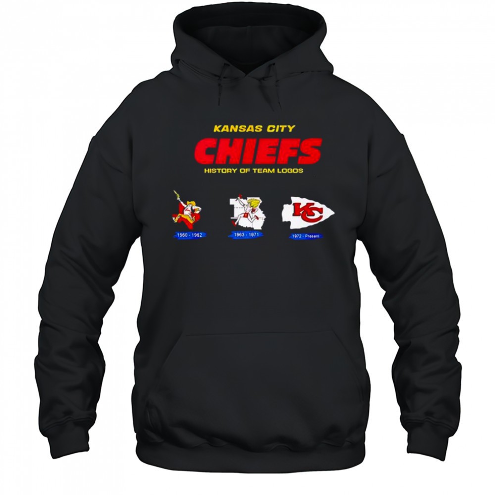 Kansas City Chiefs History Of Team Logos T-Shirt