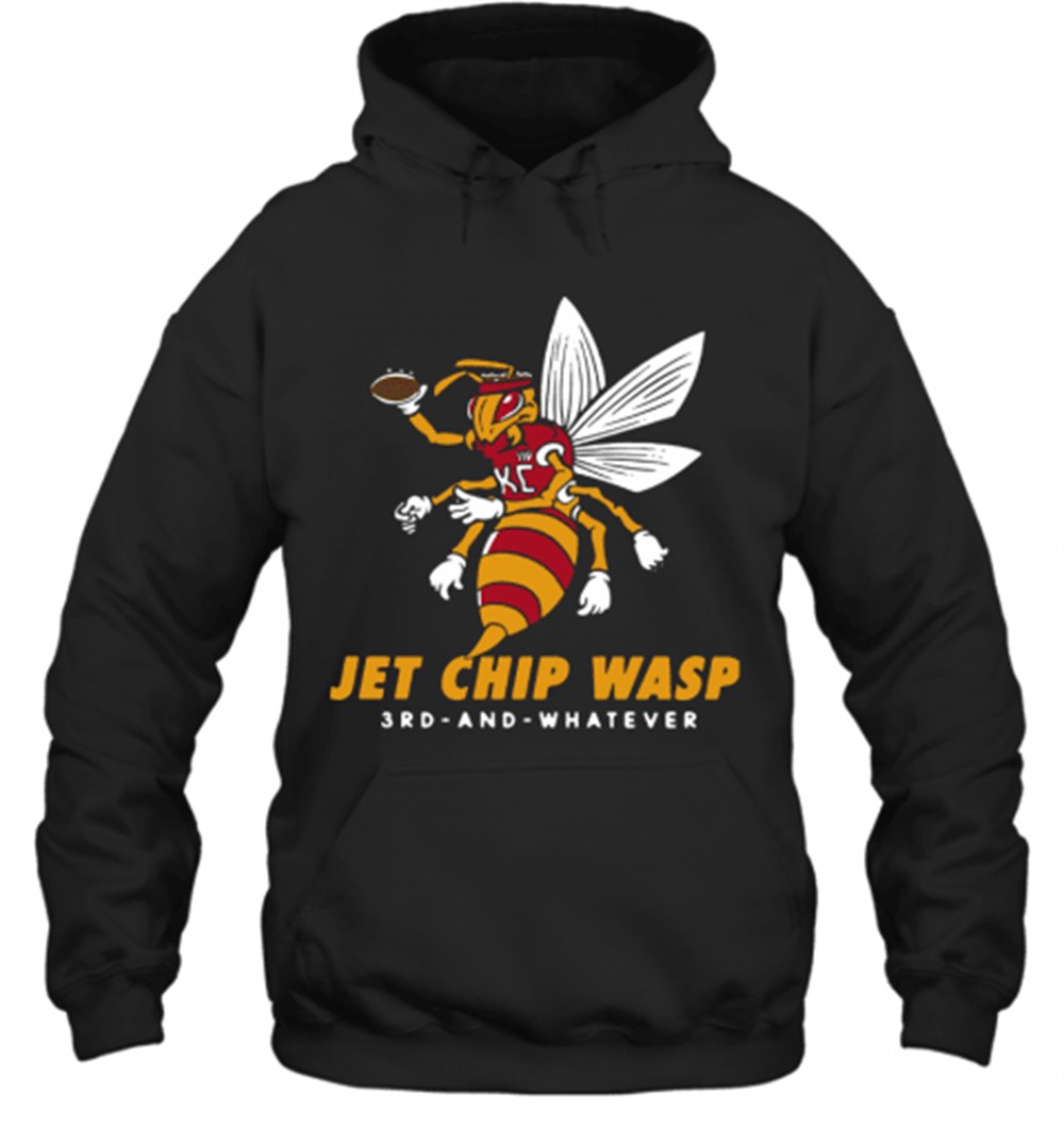 Kansas City Chiefs Jet Chip Wasp 3Rd And Whatever T-Shirt