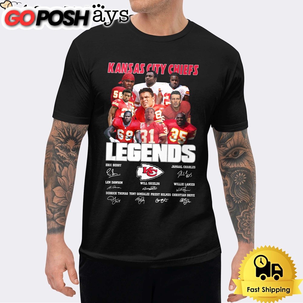 Kansas City Chiefs Legendary History Signature Unisex T-Shirt