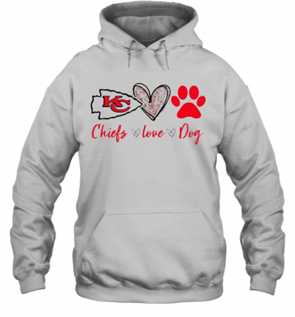 Kansas City Chiefs Love Dog T-Shirt