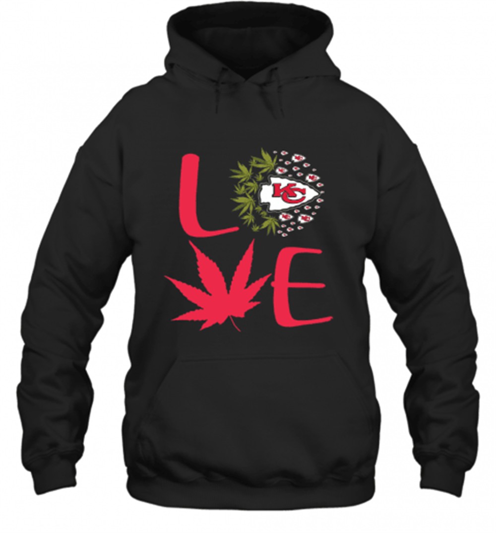 Kansas City Chiefs Love Weed T-Shirt
