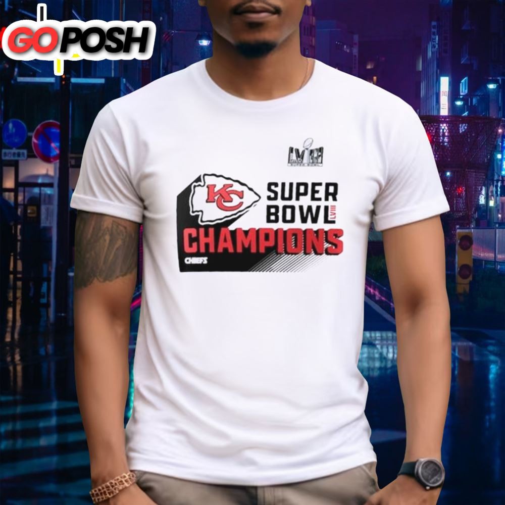 Kansas City Chiefs Super Bowl Lviii Champions Iconic 2025 Shirt